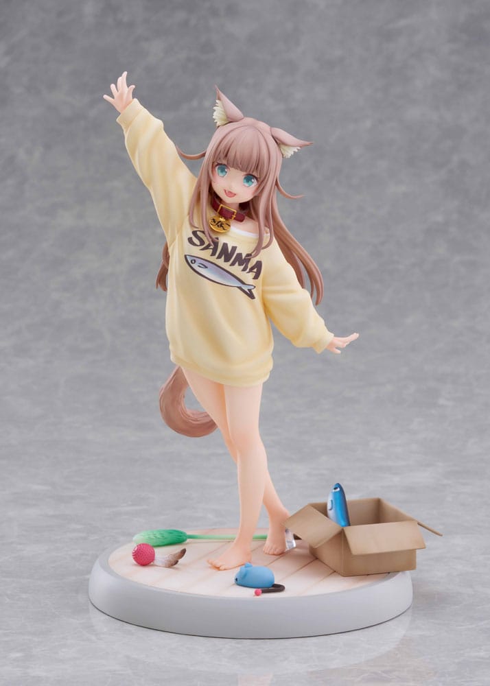 My Cat Is a Kawaii Girl statuette 1/6 Kinako Play With Ver. AmiAmi Limited Edition 21 cm