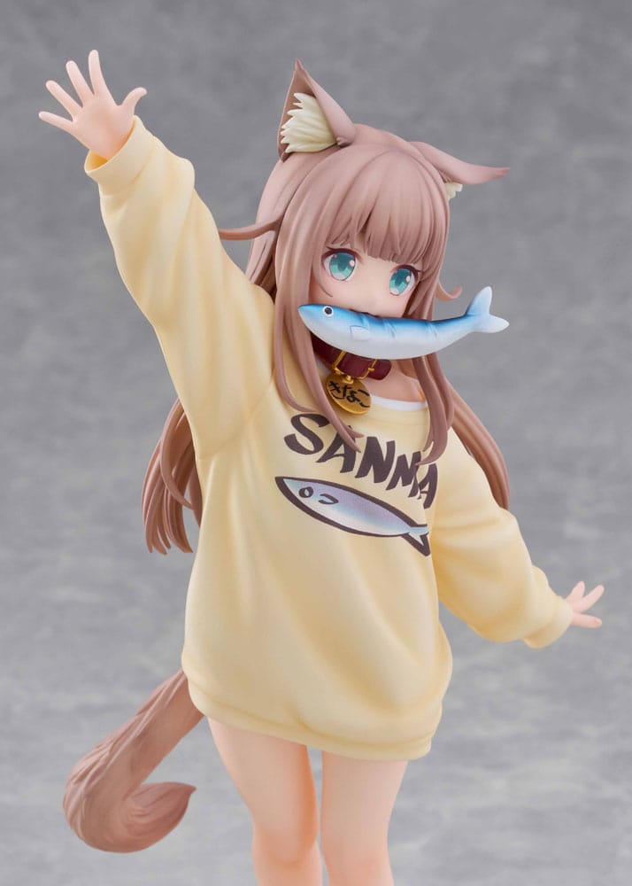 My Cat Is a Kawaii Girl statuette 1/6 Kinako Play With Ver. AmiAmi Limited Edition 21 cm