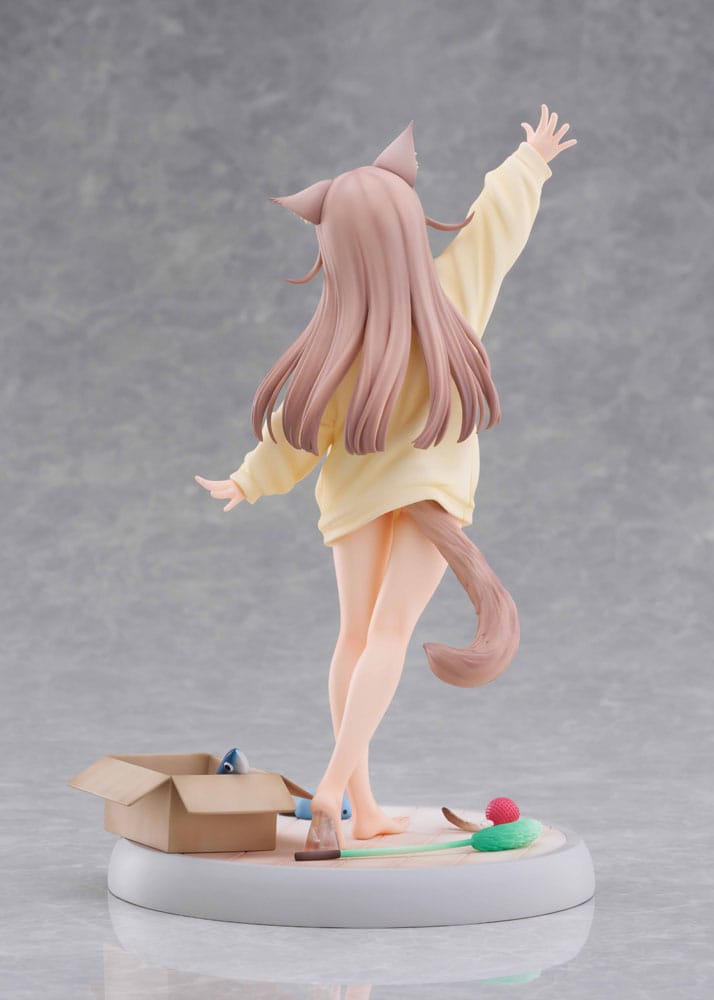 My Cat Is a Kawaii Girl statuette 1/6 Kinako Play With Ver. AmiAmi Limited Edition 21 cm