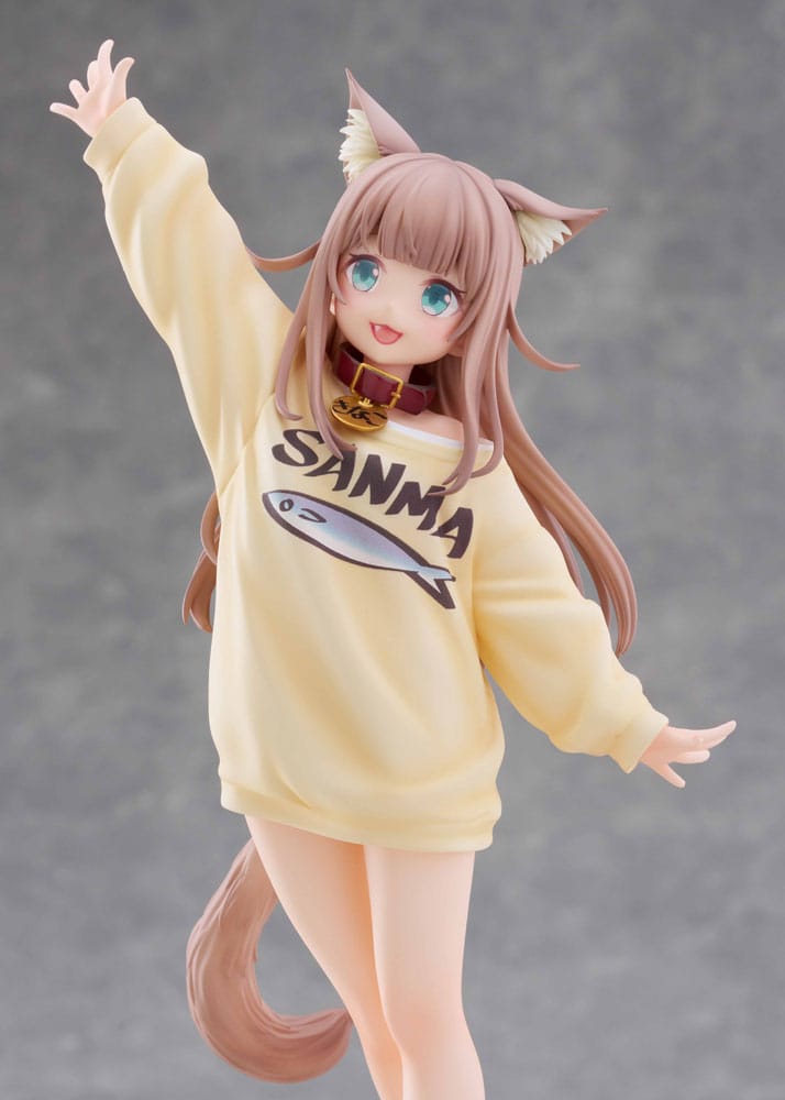 My Cat Is a Kawaii Girl statuette 1/6 Kinako Play With Ver. AmiAmi Limited Edition 21 cm