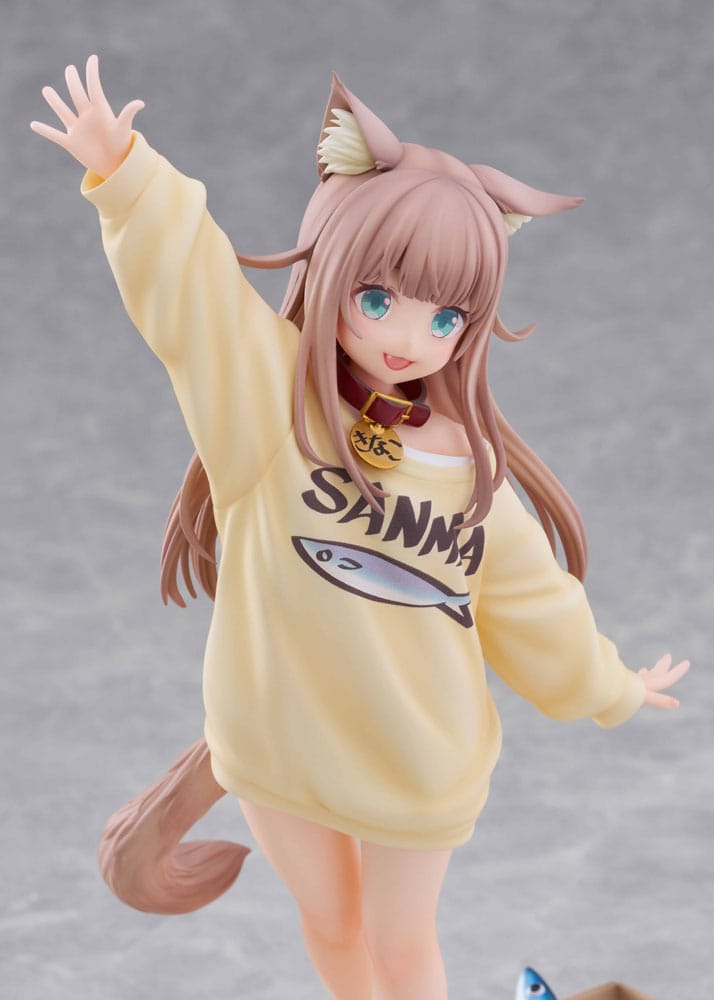 My Cat Is a Kawaii Girl statuette 1/6 Kinako Play With Ver. AmiAmi Limited Edition 21 cm