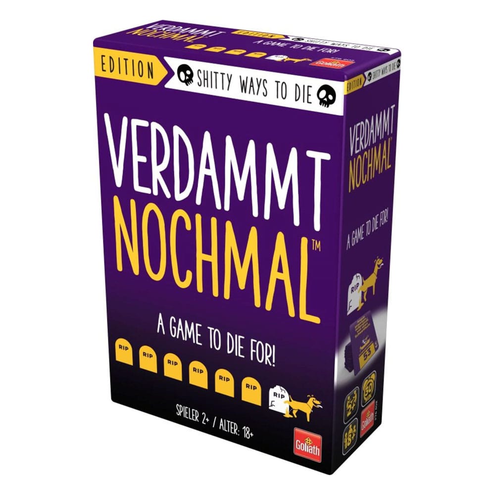 Jeu de cartes Shit Happens Shitty Ways to die *ALLEMAND*