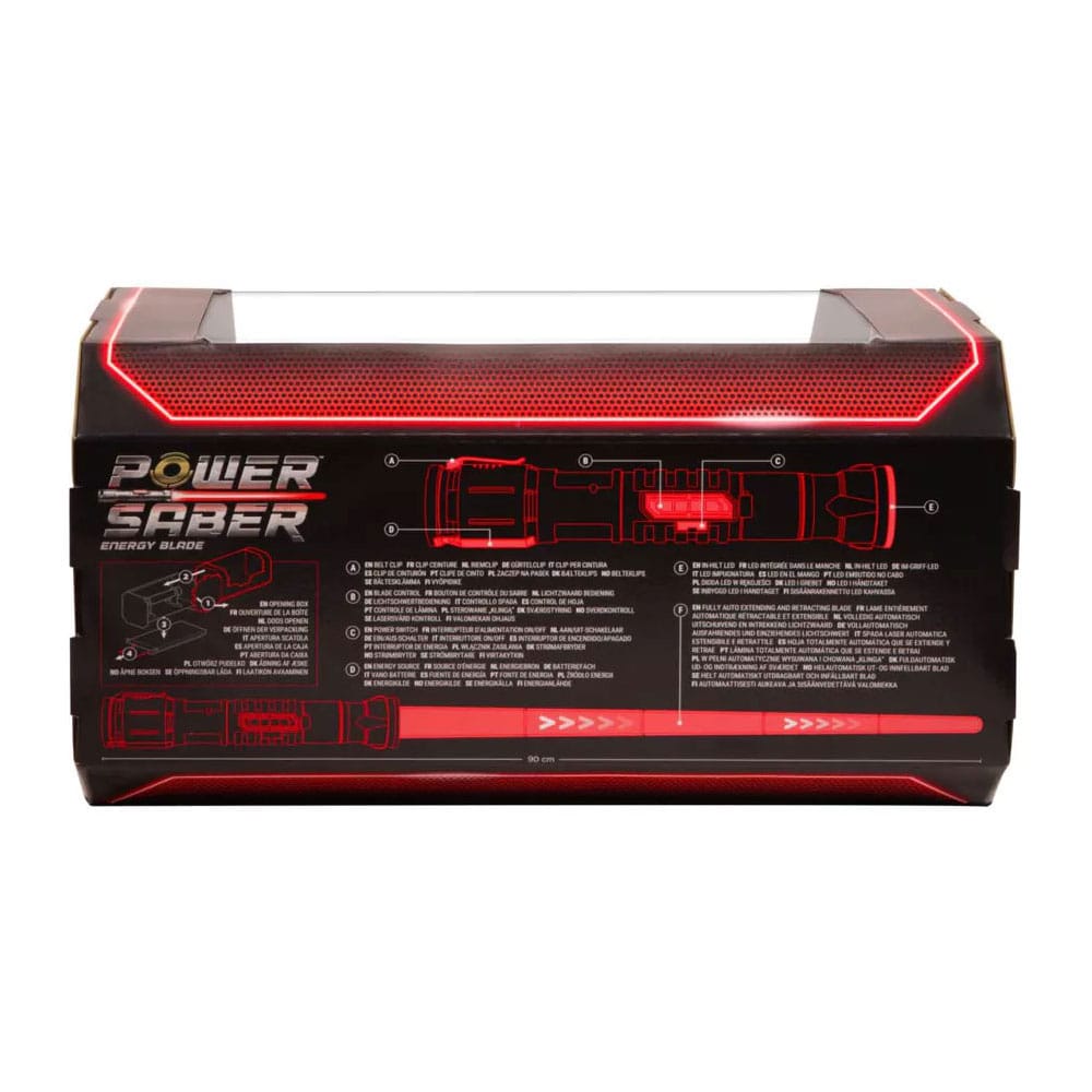 Réplique Roleplay sabre laser à LED Red 90 cm