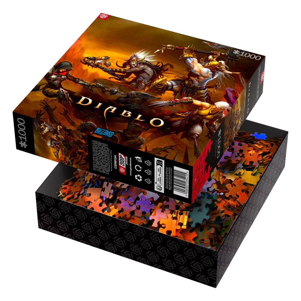 Good Loot Puzzle - Diablo III - Puzzle "Heroes Battle" 1000pcs