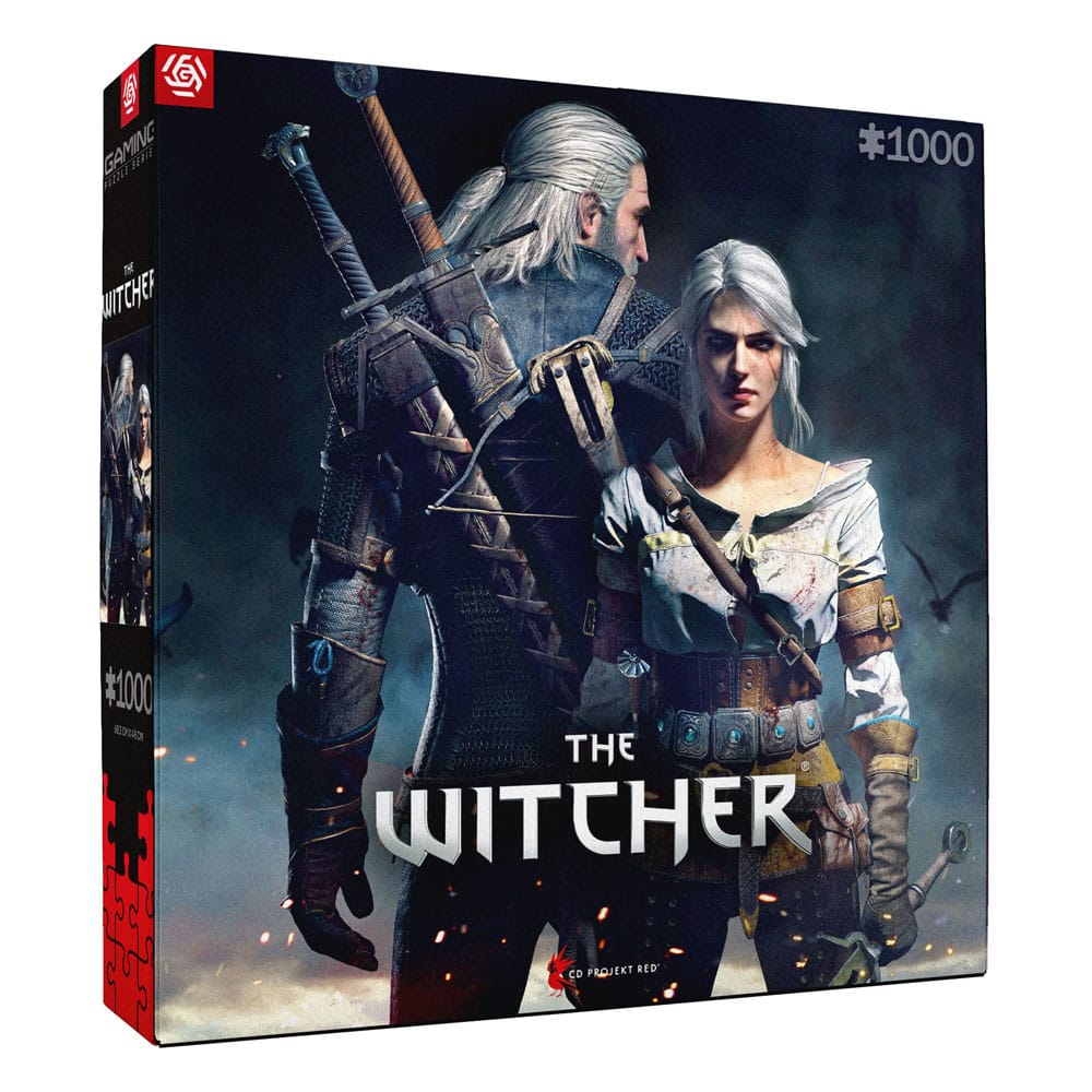 The Witcher puzzle Gaming Geralt & Ciri (1000 pièces)