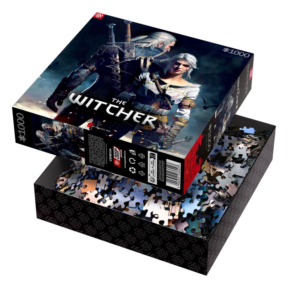 The Witcher puzzle Gaming Geralt & Ciri (1000 pièces)