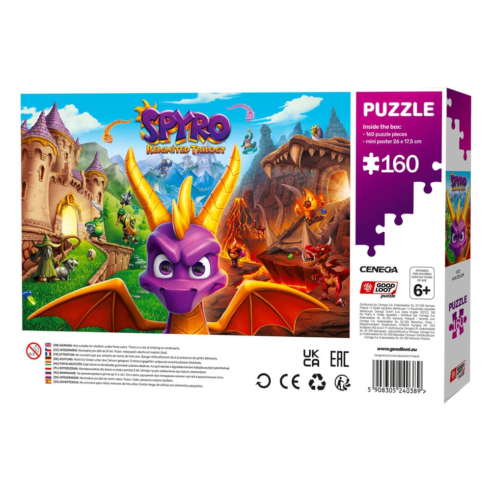 Good Loot Puzzle - Spyro Reignited Trilogy - Puzzle 160pcs