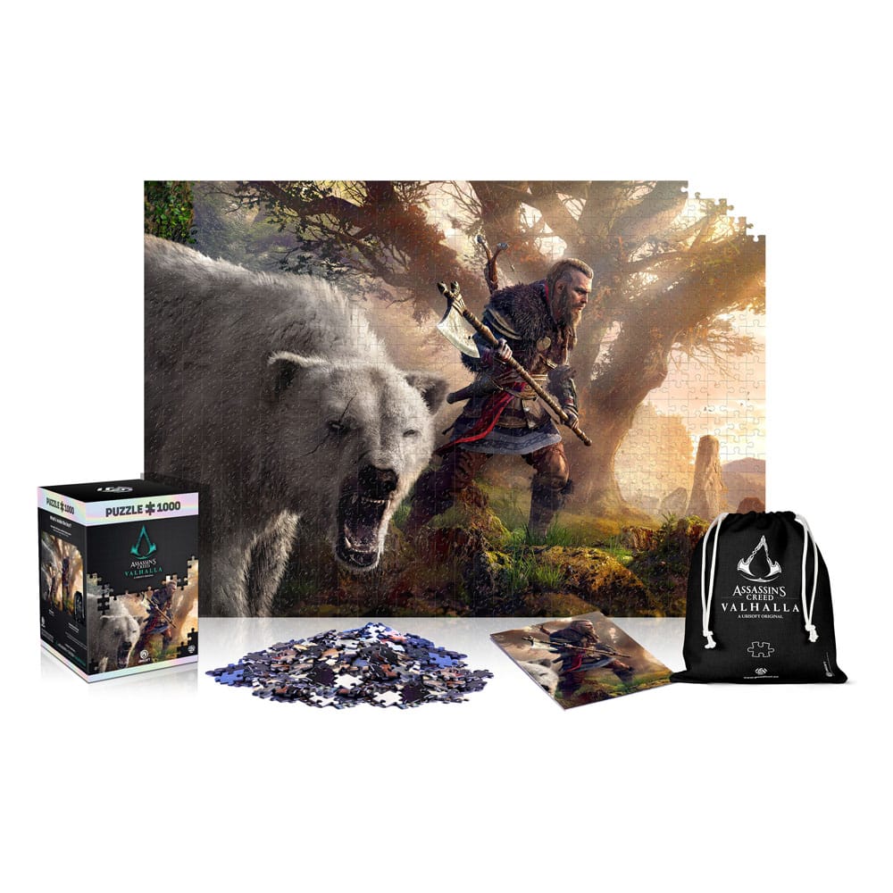 Assassin's Creed Valhalla puzzle Premium Eivor & Polar Bear (1000 pièces)