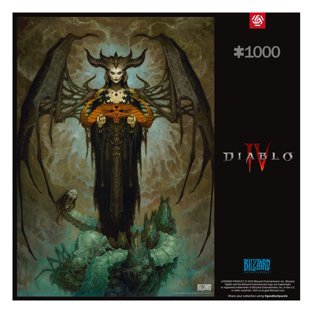 Good Loot Puzzle - Diablo IV - Puzzle "Lilith" 1000pcs