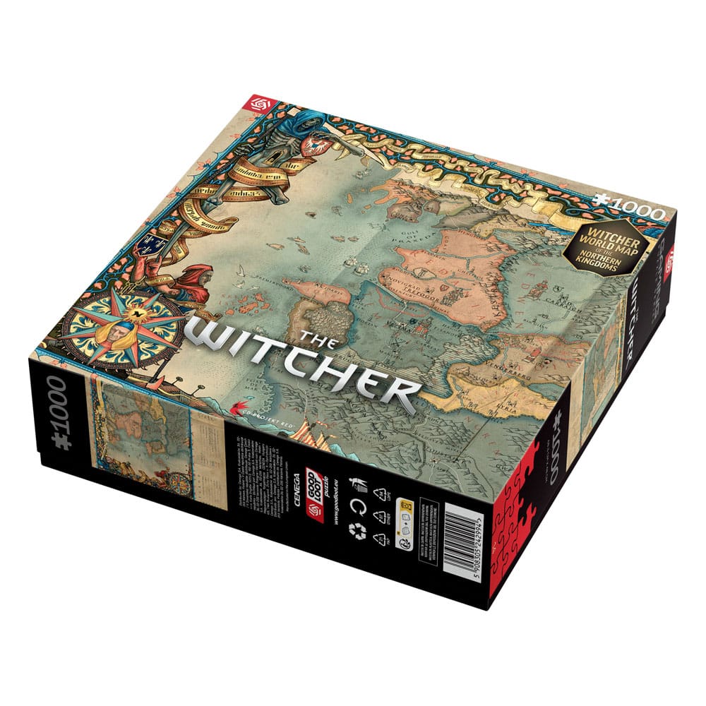 Good Loot Puzzle - The Witcher 3 - Puzzle "The Northern Kingdoms" 1000pcs