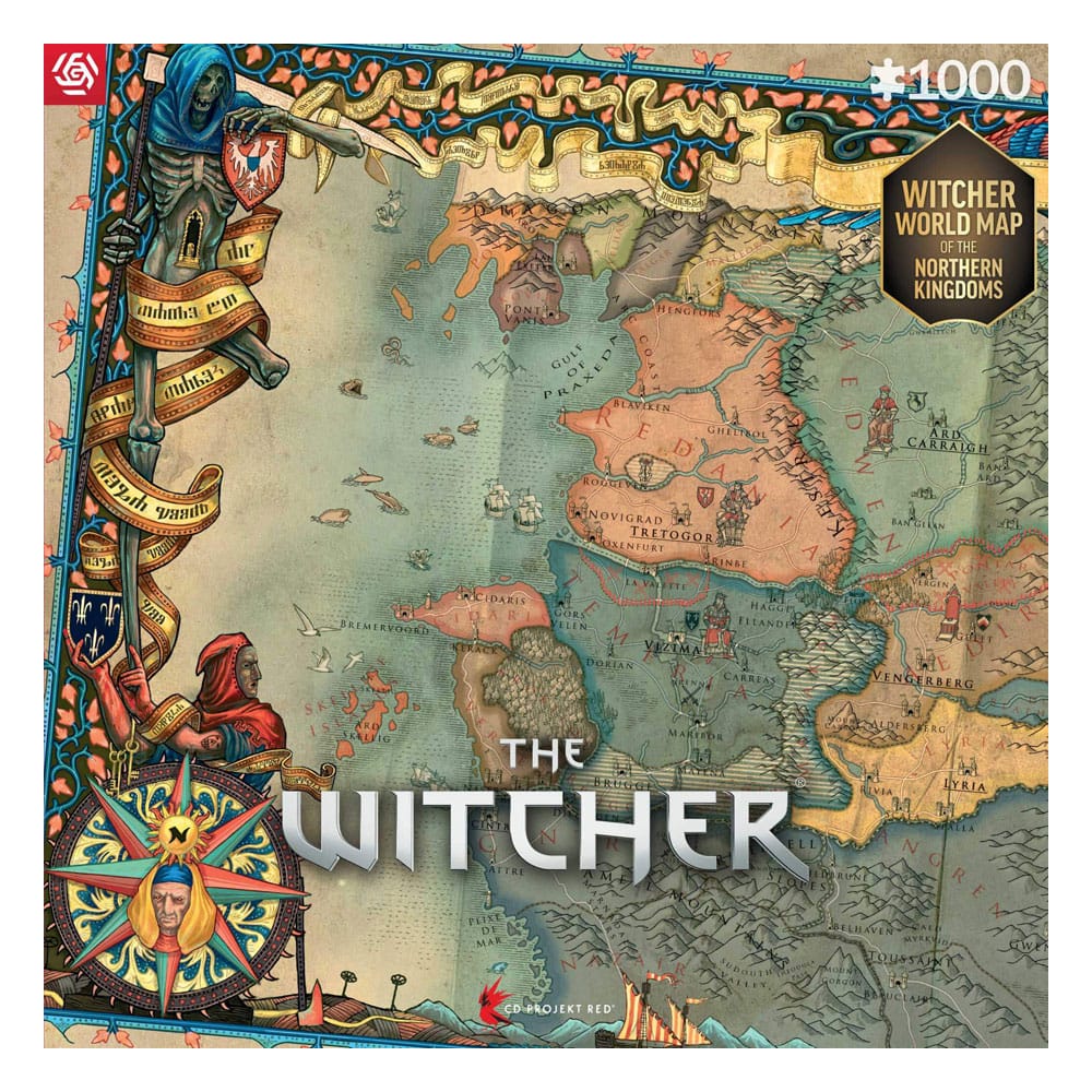 Good Loot Puzzle - The Witcher 3 - Puzzle "The Northern Kingdoms" 1000pcs
