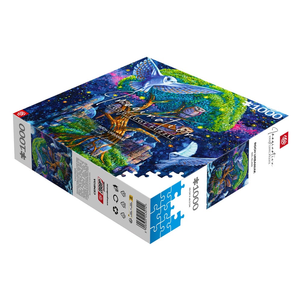 Roch Urbaniak puzzle Imagination Owl Island / Wyspa Sów (1000 pièces)