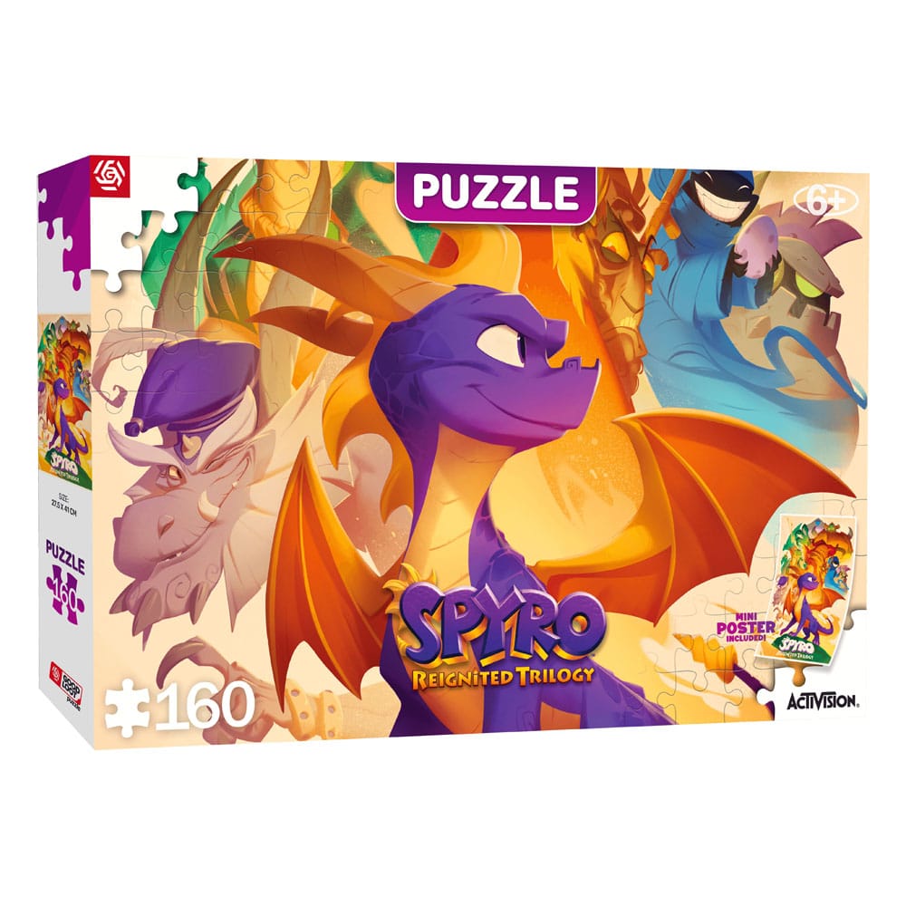 Spyro Reignited Trilogy puzzle Kids Heroes (160 pièces)