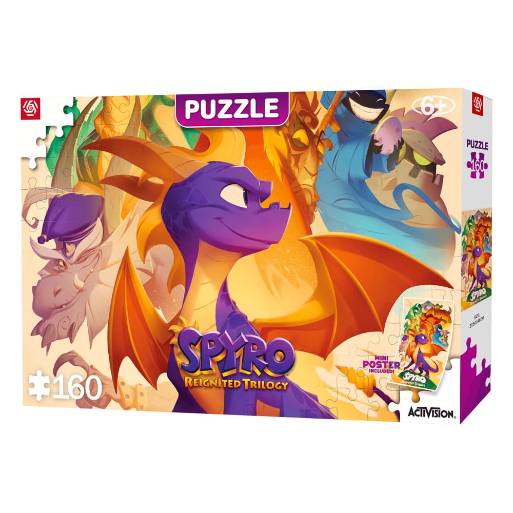 Spyro Reignited Trilogy puzzle Kids Heroes (160 pièces)