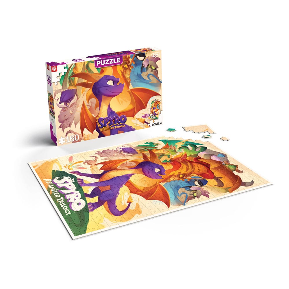Spyro Reignited Trilogy puzzle Kids Heroes (160 pièces)