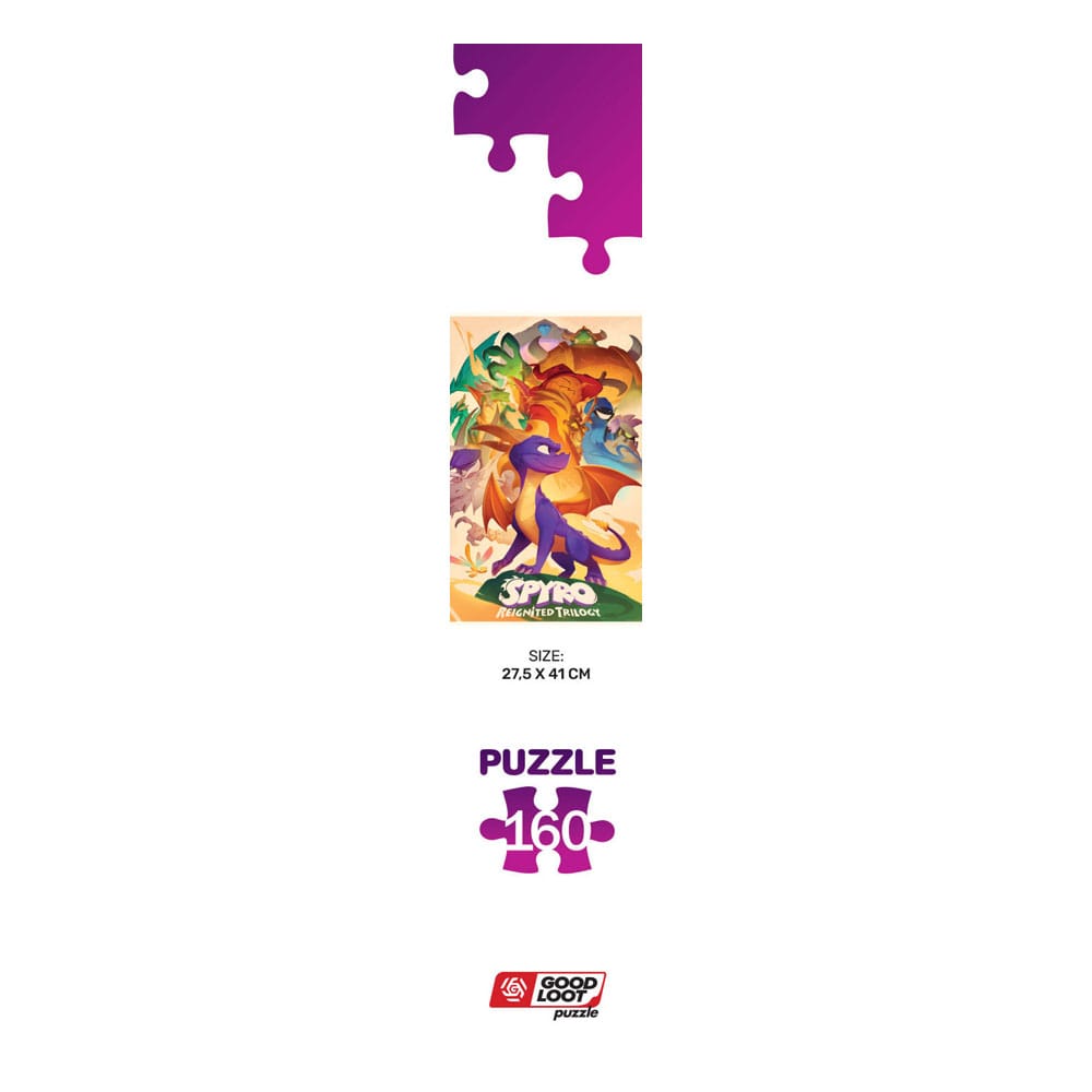 Spyro Reignited Trilogy puzzle Kids Heroes (160 pièces)