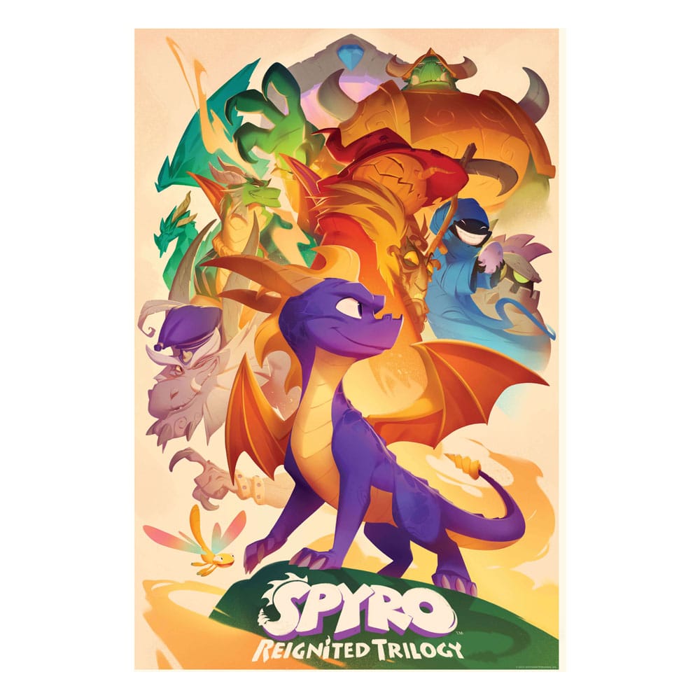 Spyro Reignited Trilogy puzzle Kids Heroes (160 pièces)