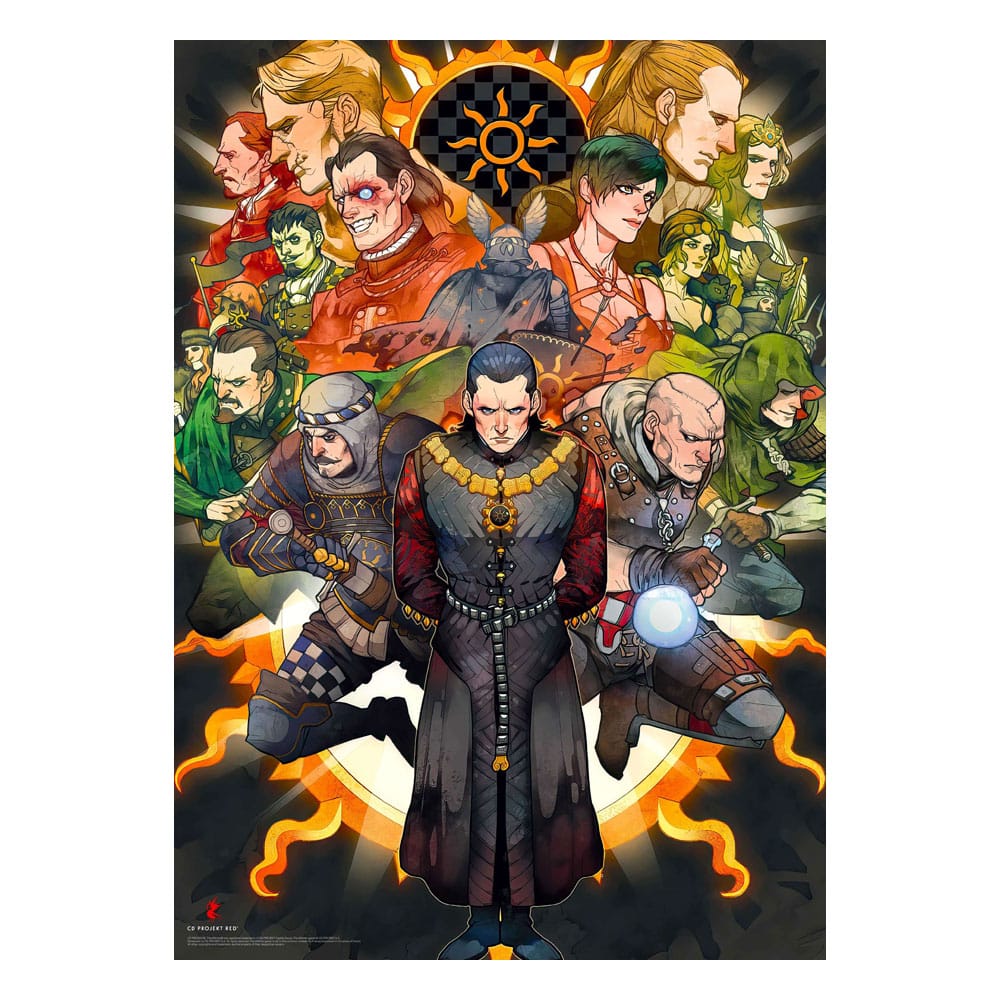 The Witcher puzzle Gaming Nilfgaard (500 pièces)