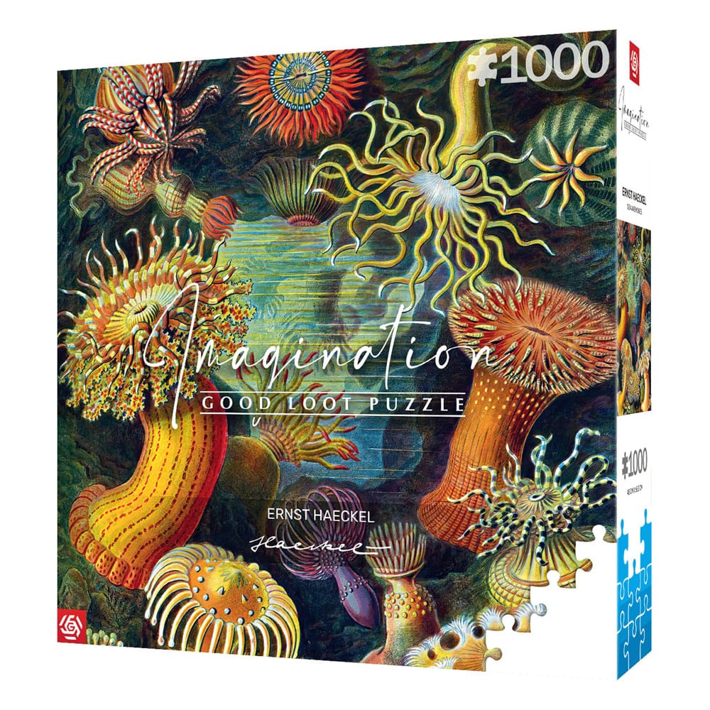 Ernst Haeckel puzzle Imagination Sea Anemones/Stworzenia morskie (1000 pièces)