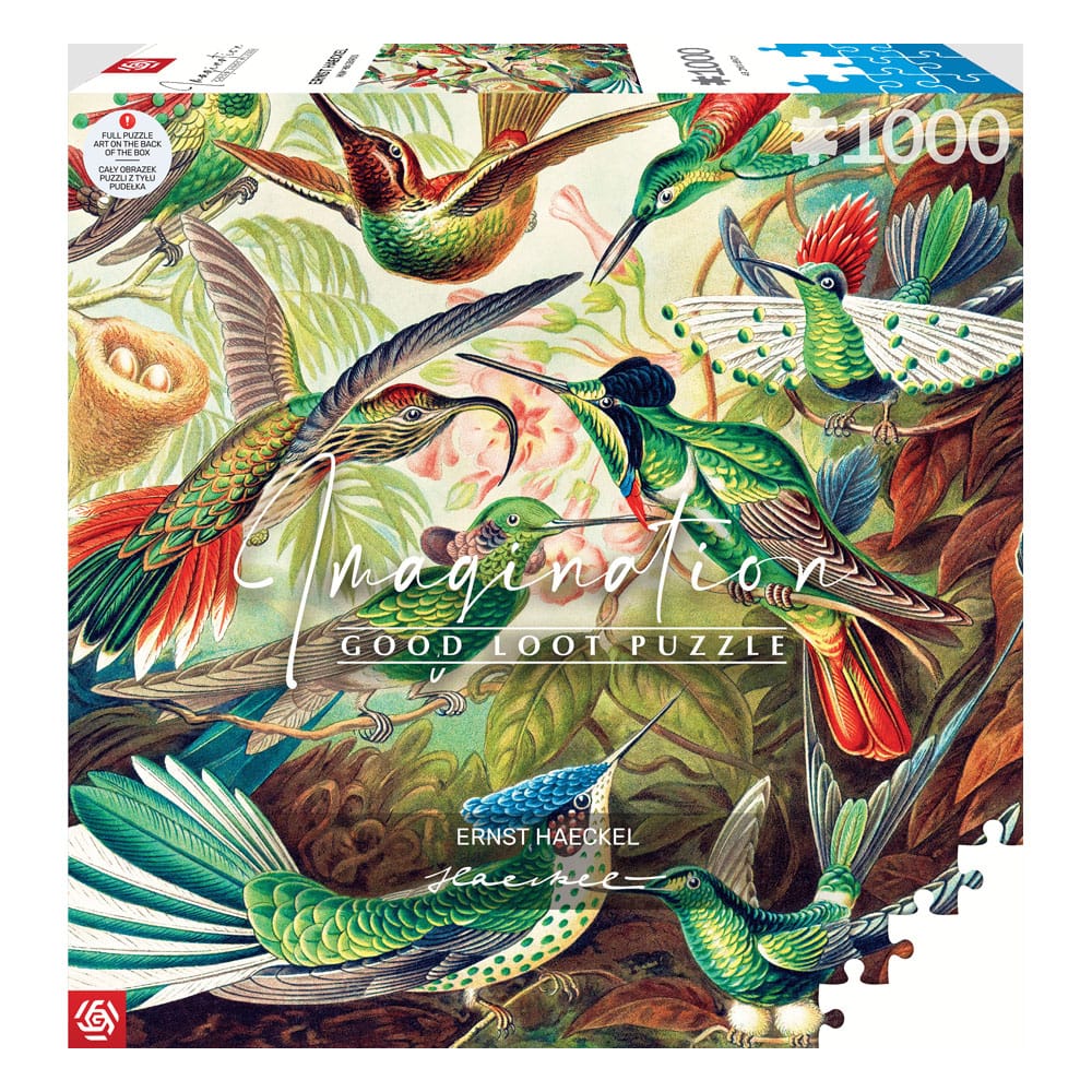 Ernst Haeckel puzzle Imagination Hummingbirds/Kolibry (1000 pièces)