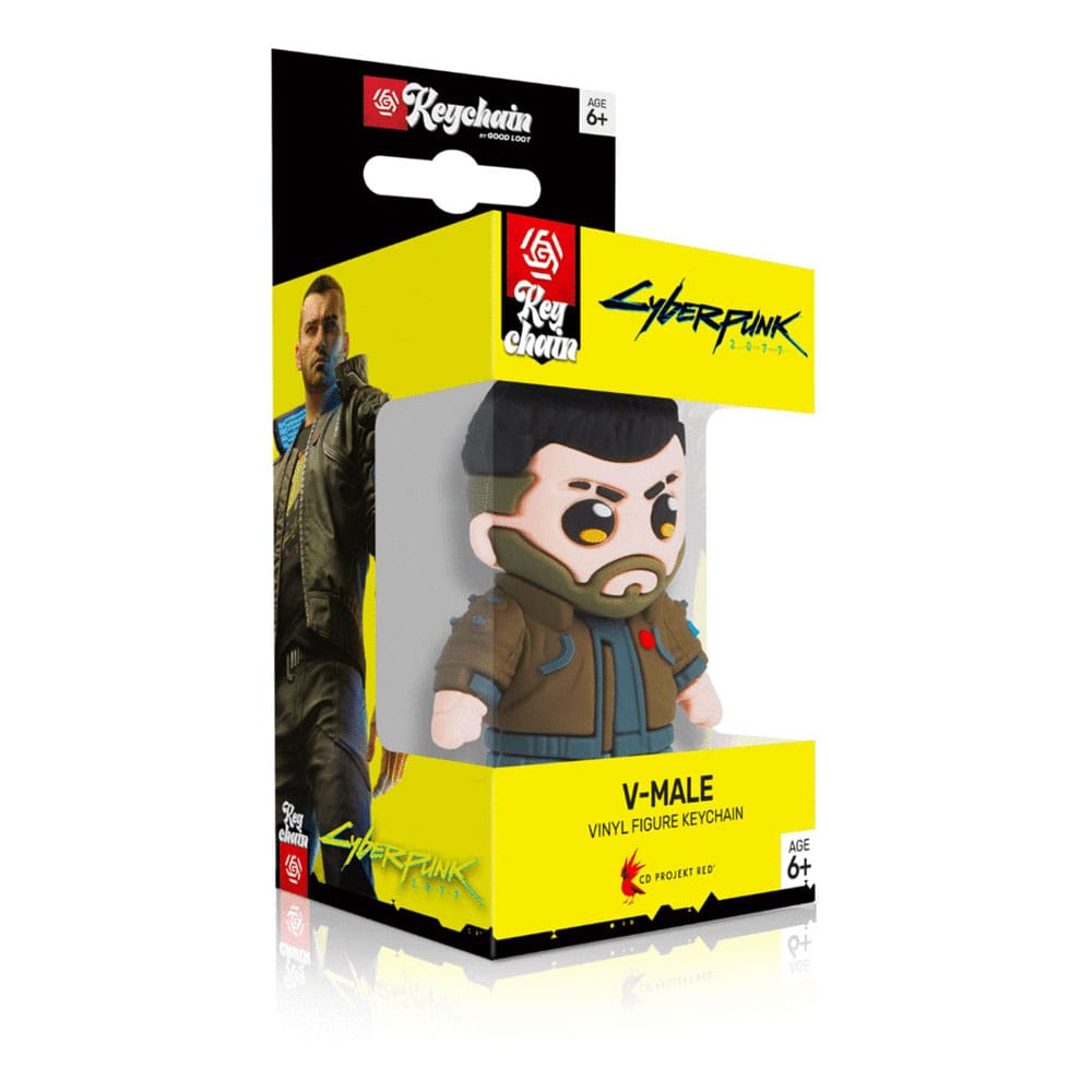 Cyberpunk 2077 porte-clés vinyl V-Male