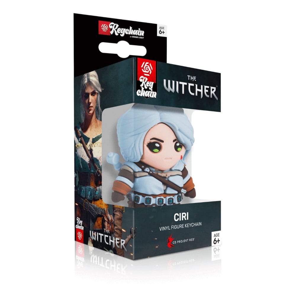 The Witcher porte-clés vinyl Ciri