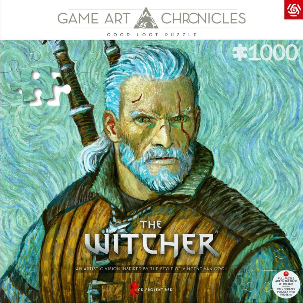 Good Loot Puzzle - The Witcher - Puzzle "Geralt de Riv et Vincent van Gogh" 1000pcs