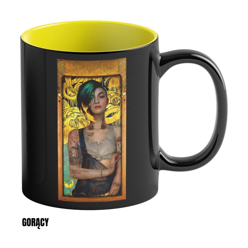 Cyberpunk 2077 mug effet thermique Game Art Chronicles Judy inspired by Gustav Klimt 450 ml