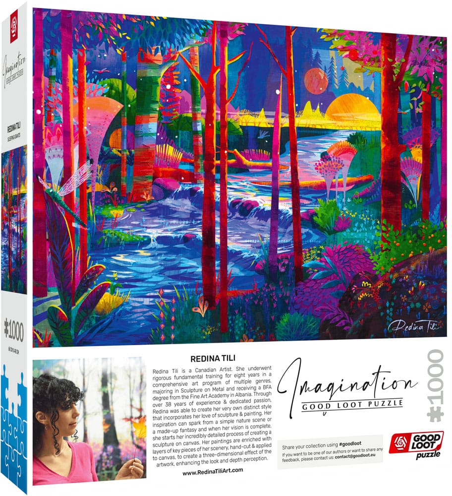 Redina Tili Puzzle Sleeping Giants (1000 pièces)