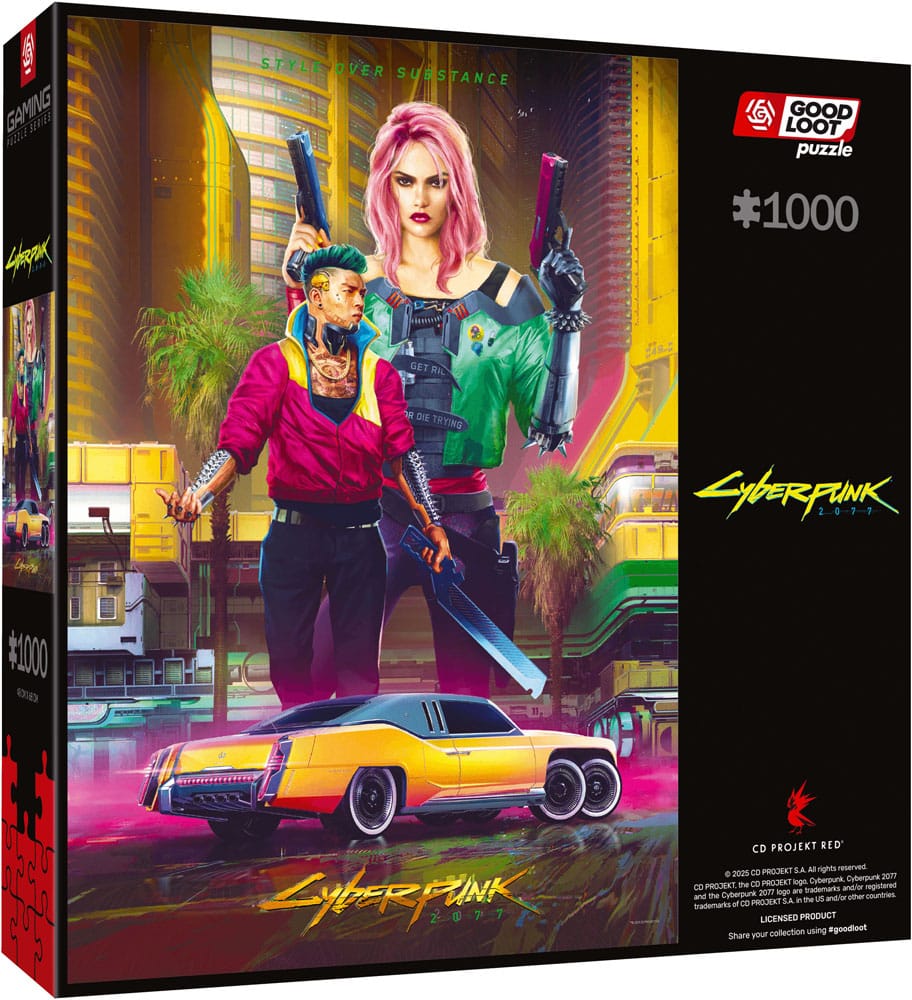 Good Loot Puzzle - Cyberpunk 2077 - Puzzle "Kitsch Style" 1000pcs