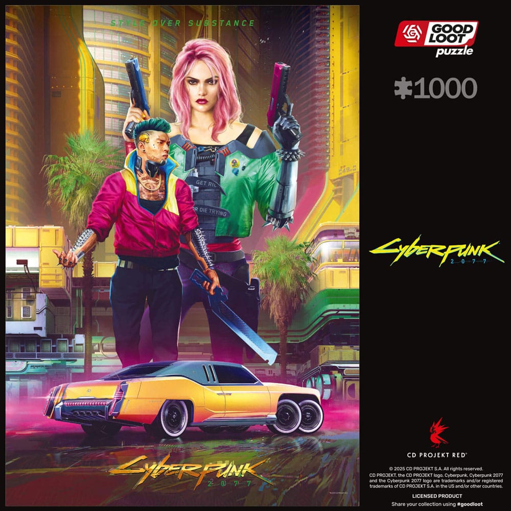 Good Loot Puzzle - Cyberpunk 2077 - Puzzle "Kitsch Style" 1000pcs