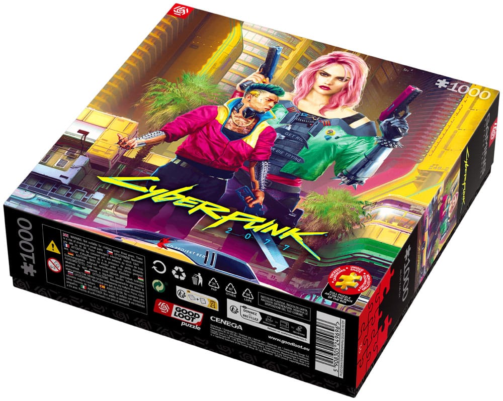Good Loot Puzzle - Cyberpunk 2077 - Puzzle "Kitsch Style" 1000pcs