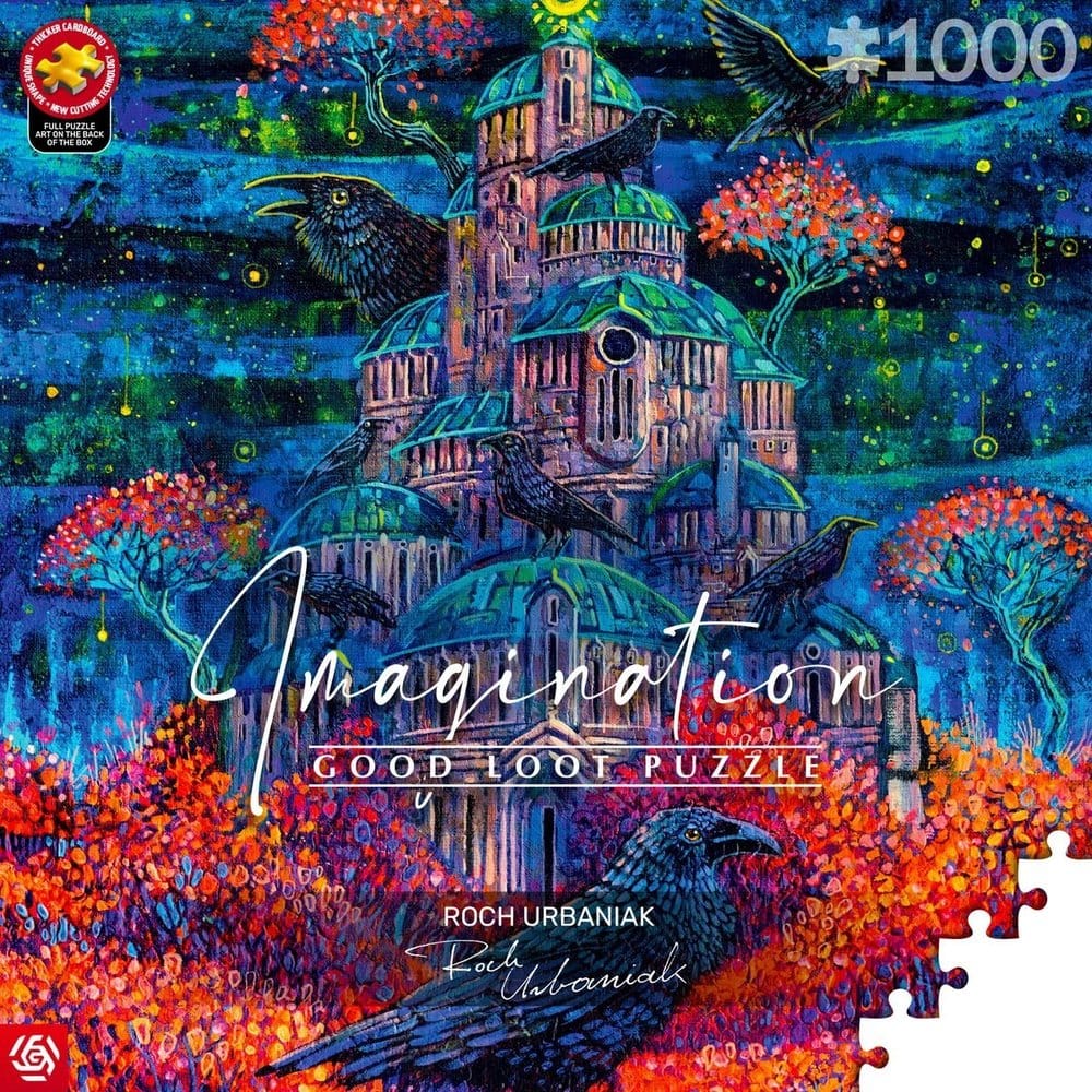 Puzzle Imagination Series Roch Urbaniak Twierdza Pani Kruków (1000 pièces)