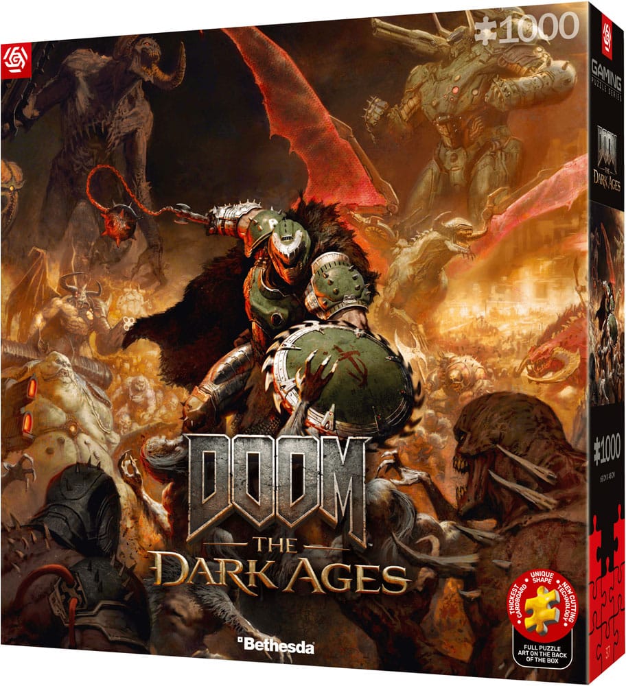Good Loot Puzzle - DOOM: The Dark Ages - Puzzle "Slayer's Rage" 1000pcs