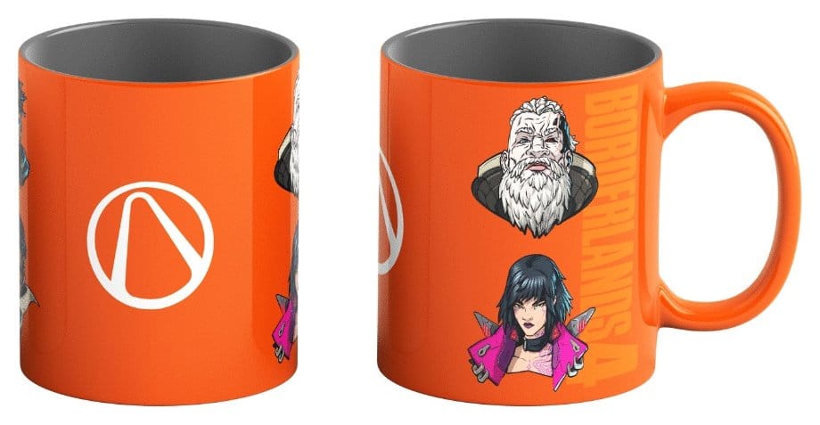 Borderlands mug effet thermique 4 Hunters Icon
