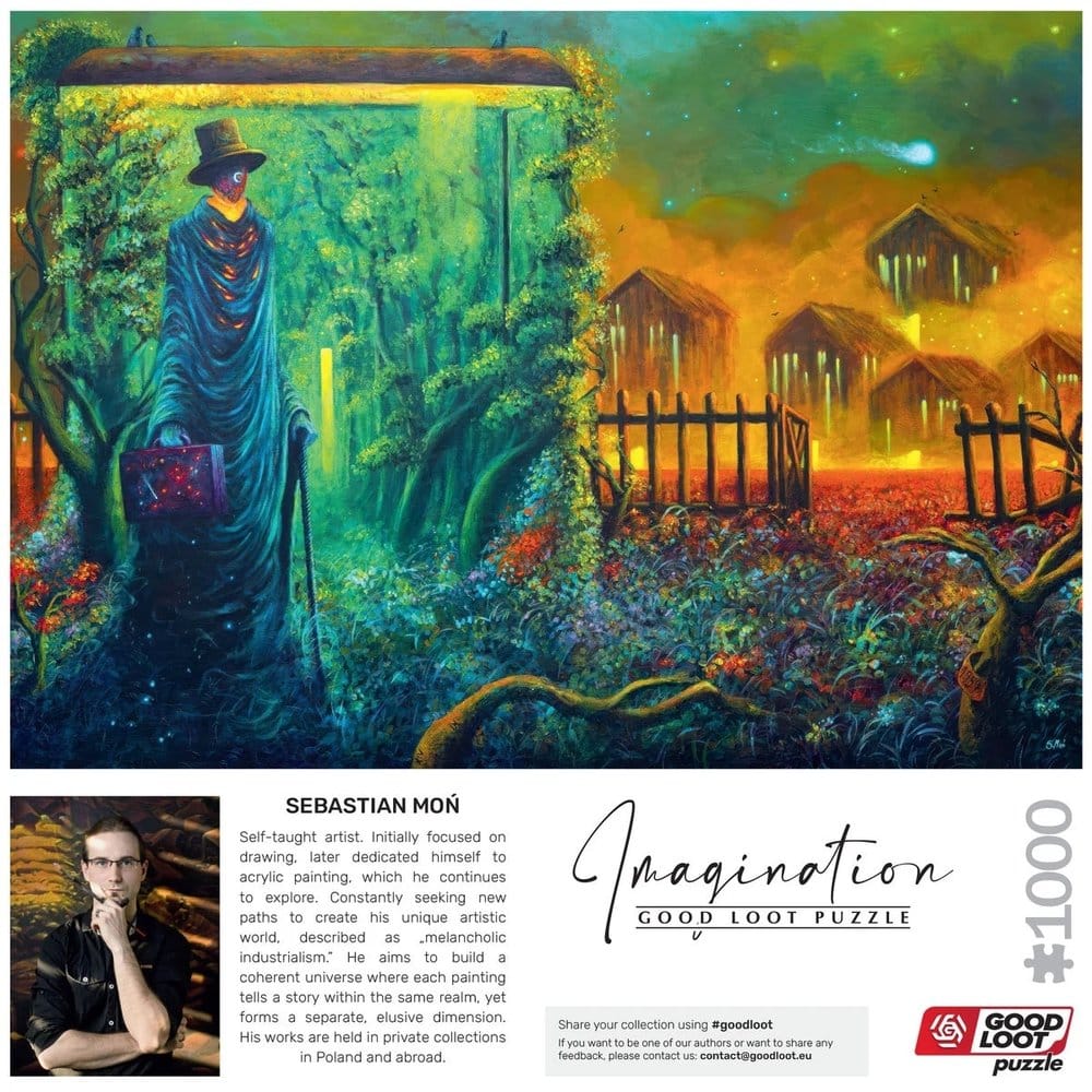 Imagination Series Puzzle Sebastian Mon Stationary Traveller II (1000 pièces)
