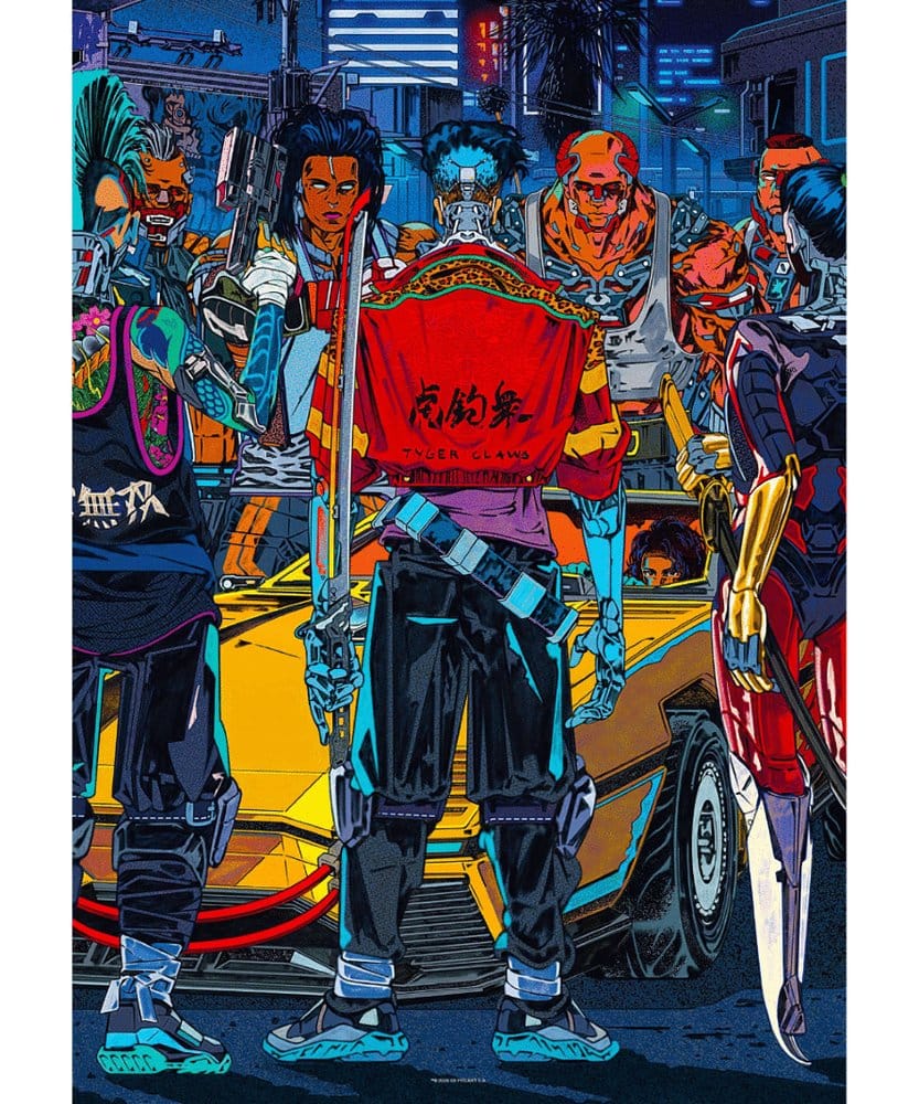 Cyberpunk 2077 puzzle Kickdown (1000 pièces)