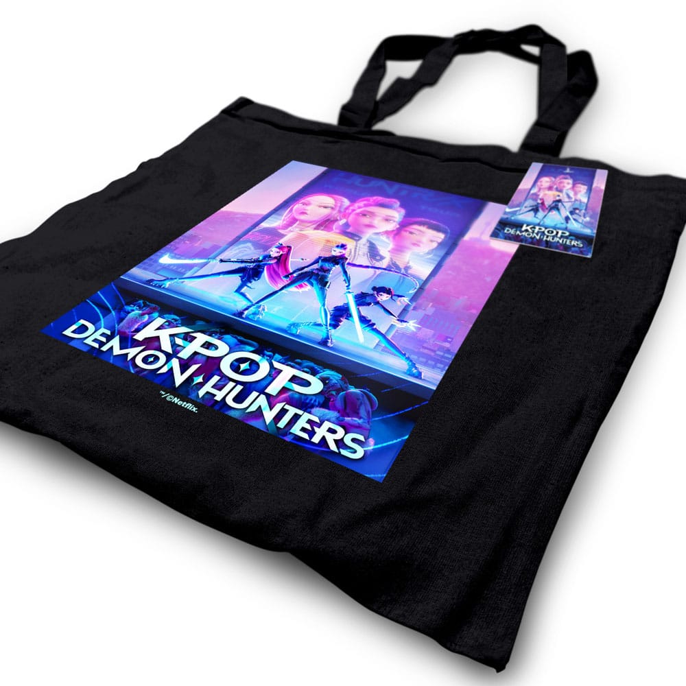 KPop Demon Hunters sac shopping Movie Key Art