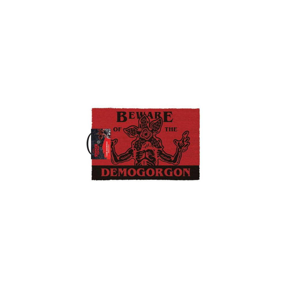 Stranger Things paillasson Beware Demogorgon 40 x 60 cm