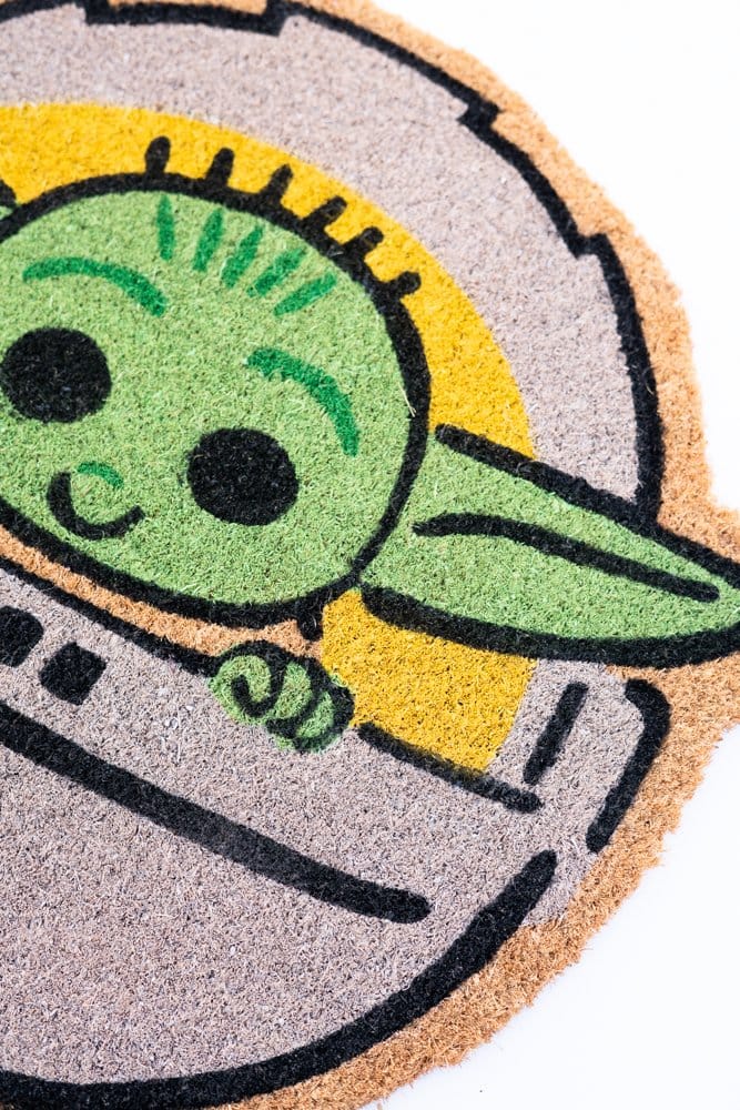 Star Wars The Mandalorian paillasson découpé 50 x 55 cm
