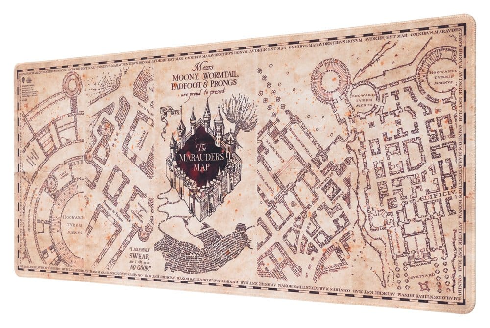 Harry Potter Tapis de Souris XL Carte des Maraudeurs 80 x 35 cm