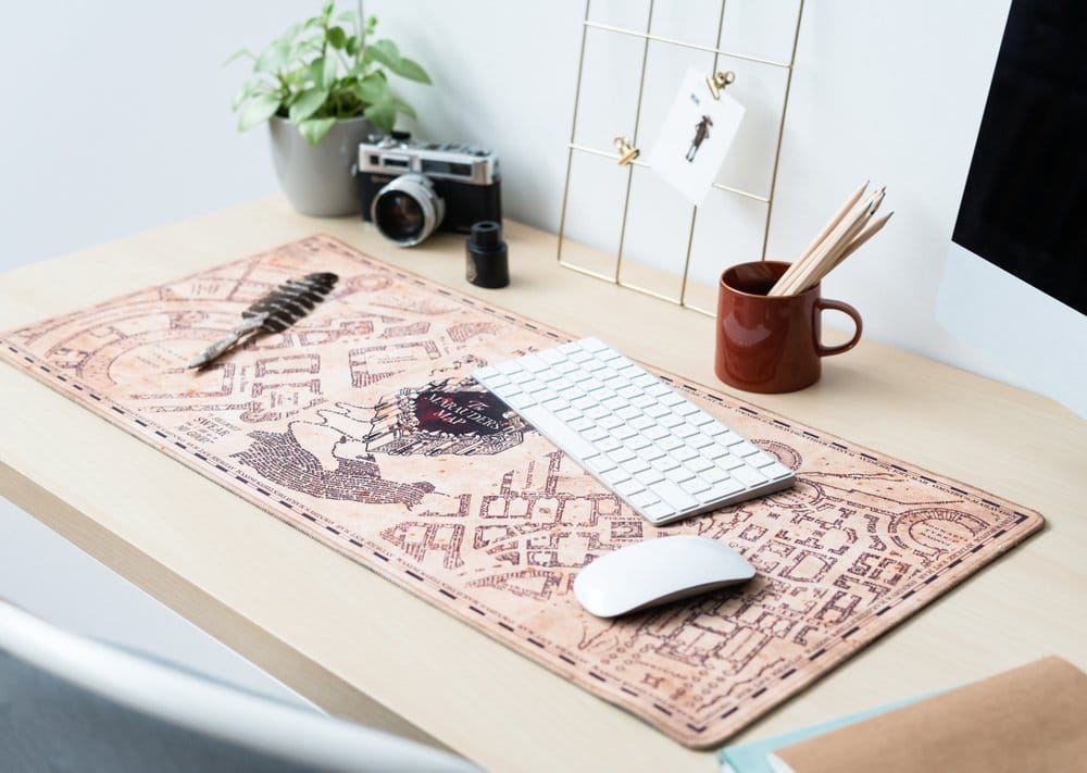 Harry Potter Tapis de Souris XL Carte des Maraudeurs 80 x 35 cm