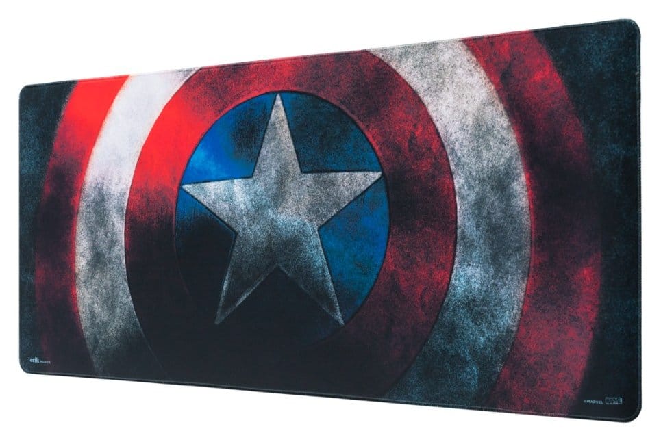 Marvel Captain America Tapis de Souris Shield 80 x 35 cm