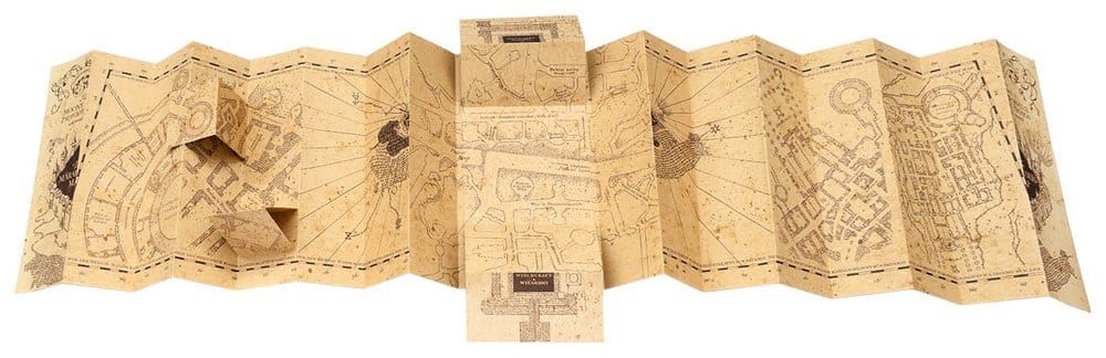 Harry Potter Carte Carte du Maraudeur 18 cm