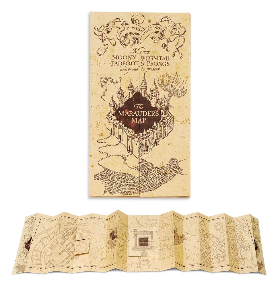 Harry Potter Carte Carte du Maraudeur 18 cm