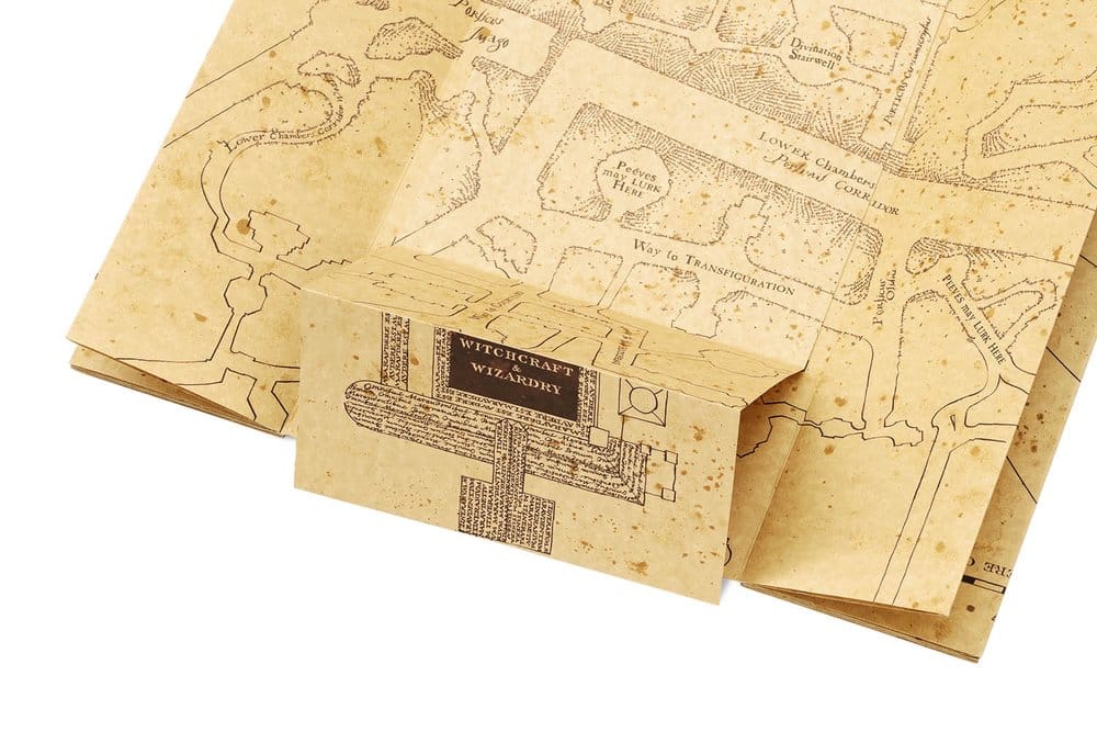 Harry Potter Carte Carte du Maraudeur 18 cm