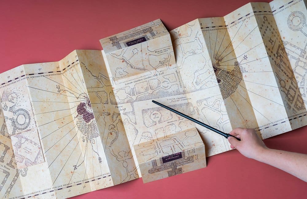Harry Potter Carte Carte du Maraudeur 18 cm
