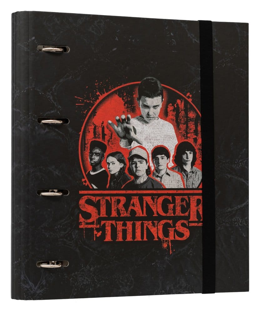 Stranger Things Classeur à 4 Anneaux