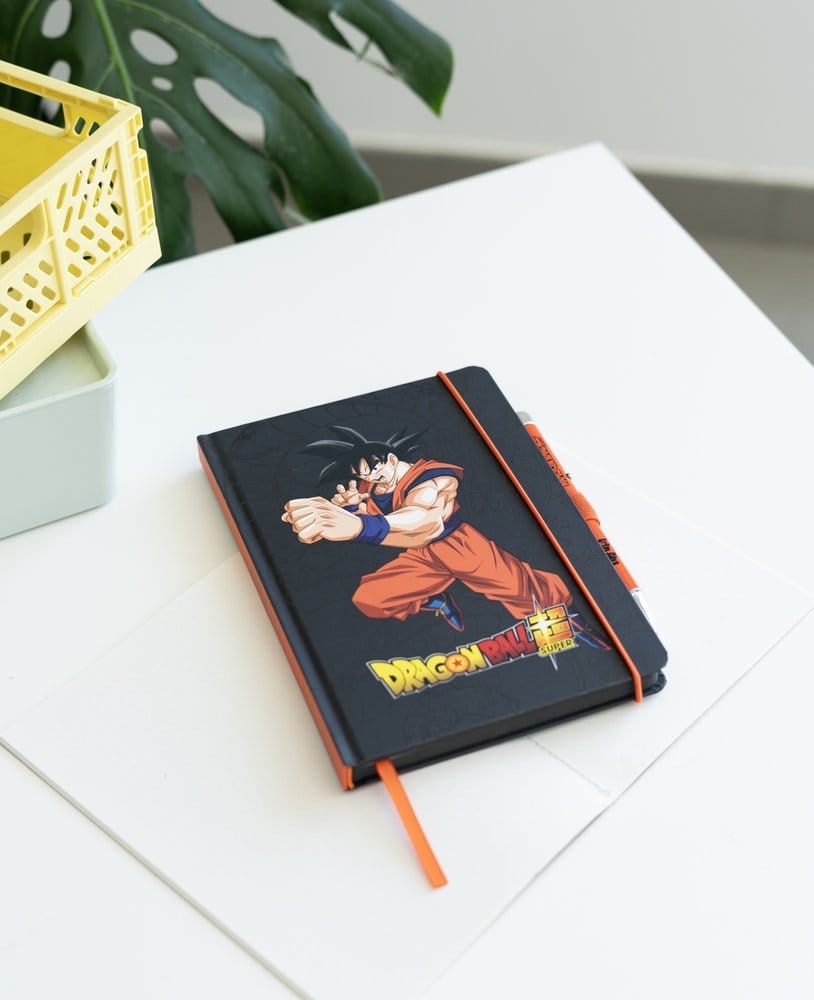 Dragon Ball carnet premium A5 avec stylo projecteur Super Goku