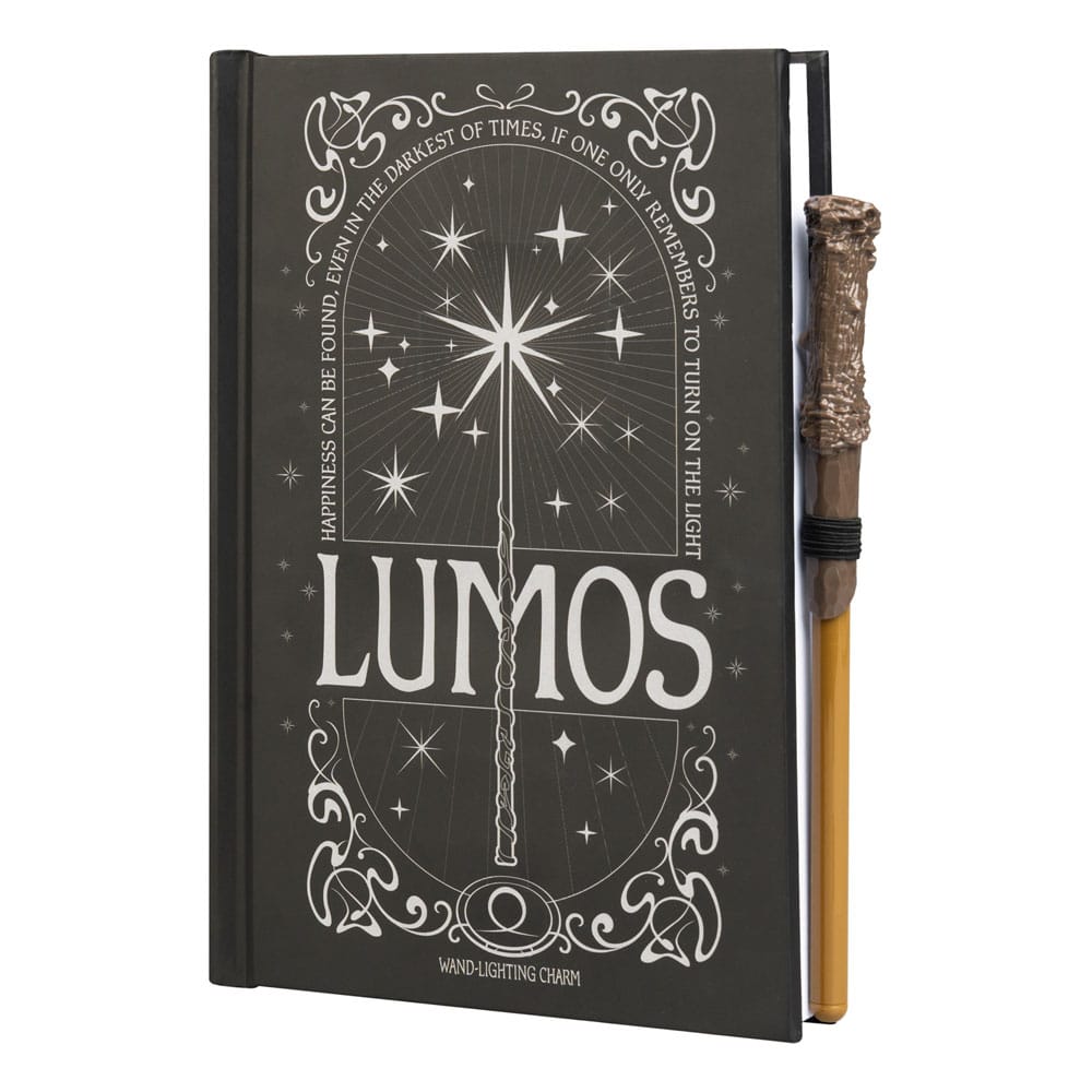 Harry Potter carnet de notes A5 Premium avec la lumière Lumos Maxima